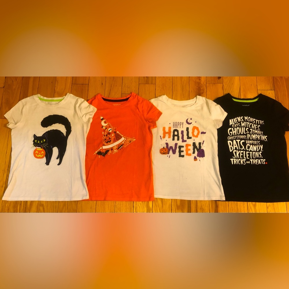 Halloween girls shirts